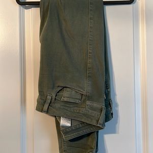Sage Green Paige Jeans